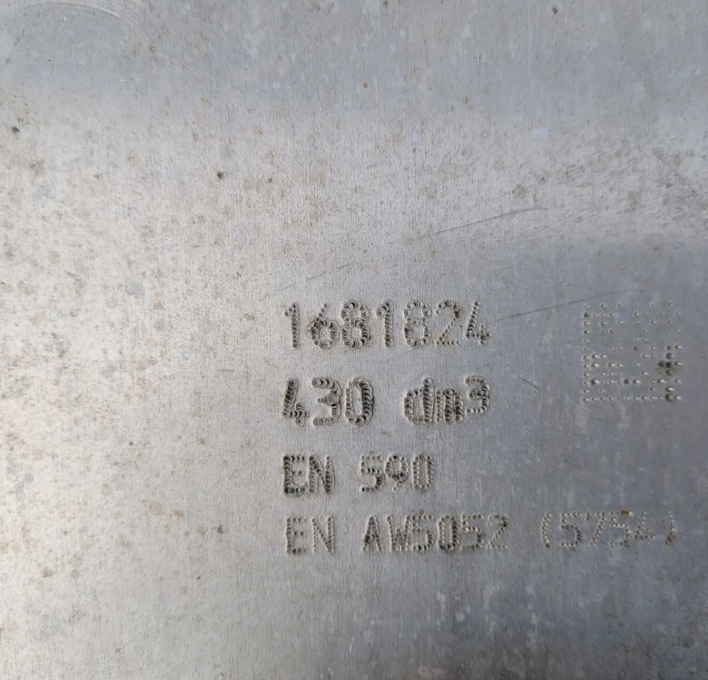 ZBIORNIK PALIWA DAF XF 106 CF 430L - Procesamiento de combustible: foto 5 ZBIORNIK PALIWA DAF XF 106 CF 430L - Procesamiento de combustible: foto 5