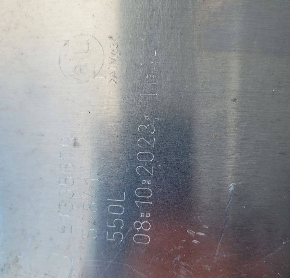 ZBIORNIK PALIWA VOLVO FH4 FH5 21335679 550L 140X70X70 CHWALIM116 - Procesamiento de combustible para Camión: foto 4 ZBIORNIK PALIWA VOLVO FH4 FH5 21335679 550L 140X70X70 CHWALIM116 - Procesamiento de combustible para Camión: foto 4