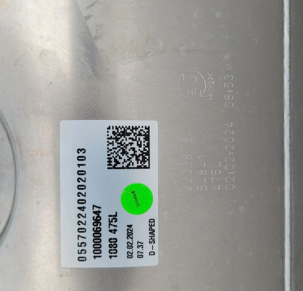 ZBIORNIK PALIWA VOLVO FH4 FH5 GAMA 150X55X68 CM 475L 22038784 CHWALIM116 - Procesamiento de combustible para Camión: foto 4 ZBIORNIK PALIWA VOLVO FH4 FH5 GAMA 150X55X68 CM 475L 22038784 CHWALIM116 - Procesamiento de combustible para Camión: foto 4