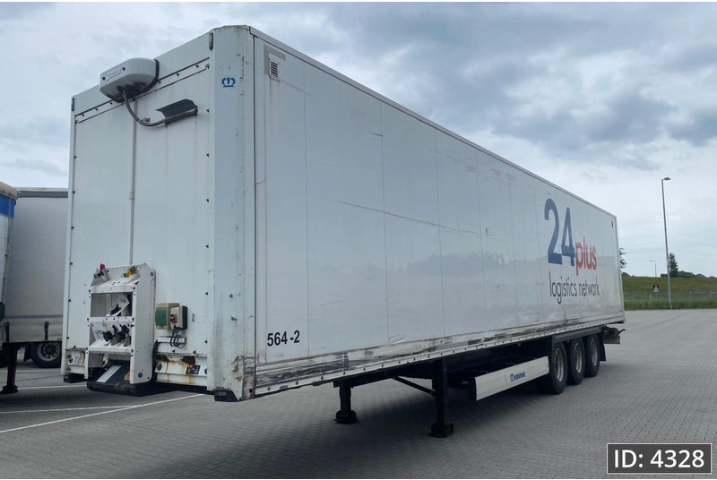 Semirremolque caja cerrada Krone SD / Heating / Double stock / BPW Drum: foto 1