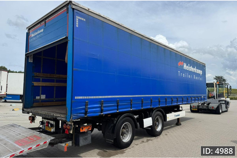 Krone SZ City / 2 Axle / DHOLLANDIA 2000kg / Steering axle - Semirremolque lona: foto 4 Krone SZ City / 2 Axle / DHOLLANDIA 2000kg / Steering axle - Semirremolque lona: foto 4