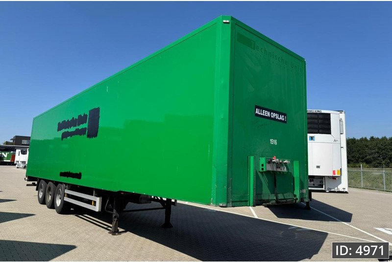 Van Eck PT-3 / BPW Drum / Roll up door - Semirremolque caja cerrada: foto 4 Van Eck PT-3 / BPW Drum / Roll up door - Semirremolque caja cerrada: foto 4