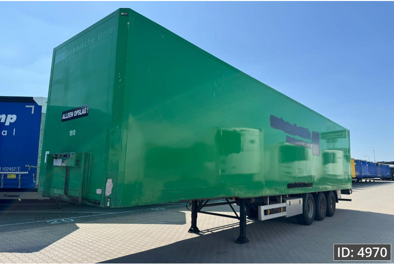 Van Eck PT-3 / BPW Drum / Roll up door - Semirremolque caja cerrada: foto 1 Van Eck PT-3 / BPW Drum / Roll up door - Semirremolque caja cerrada: foto 1