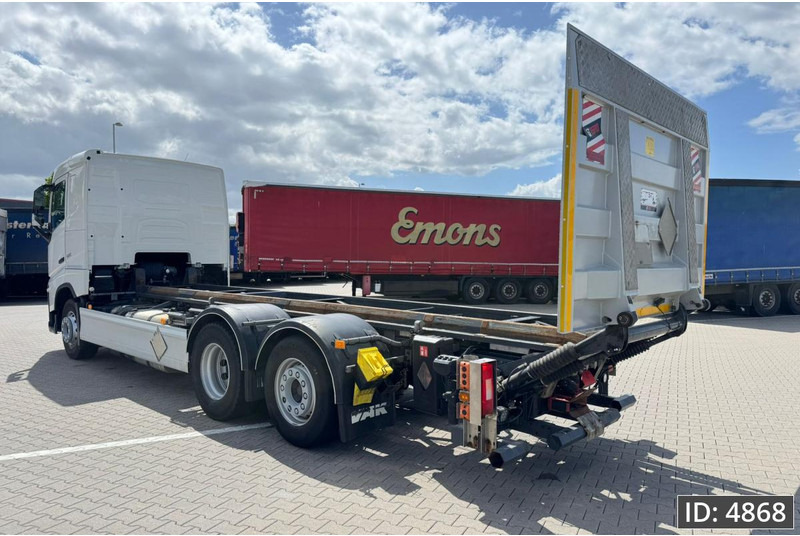 Volvo FH 500 Globetrotter, Euro 6, / 6x2 / Hydraulic body / frame 7.4 m / Tail lift - Camión portacontenedore/ Intercambiable: foto 2 Volvo FH 500 Globetrotter, Euro 6, / 6x2 / Hydraulic body / frame 7.4 m / Tail lift - Camión portacontenedore/ Intercambiable: foto 2