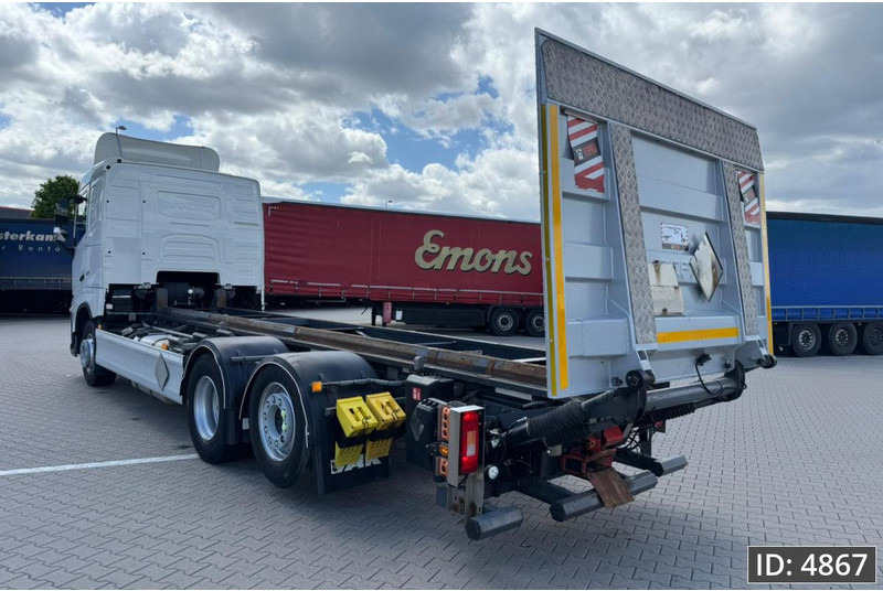Volvo FH 500 Globetrotter, Euro 6, / 6x2 / Hydraulic body / frame 7.4 m / Tail lift - Camión portacontenedore/ Intercambiable: foto 2 Volvo FH 500 Globetrotter, Euro 6, / 6x2 / Hydraulic body / frame 7.4 m / Tail lift - Camión portacontenedore/ Intercambiable: foto 2