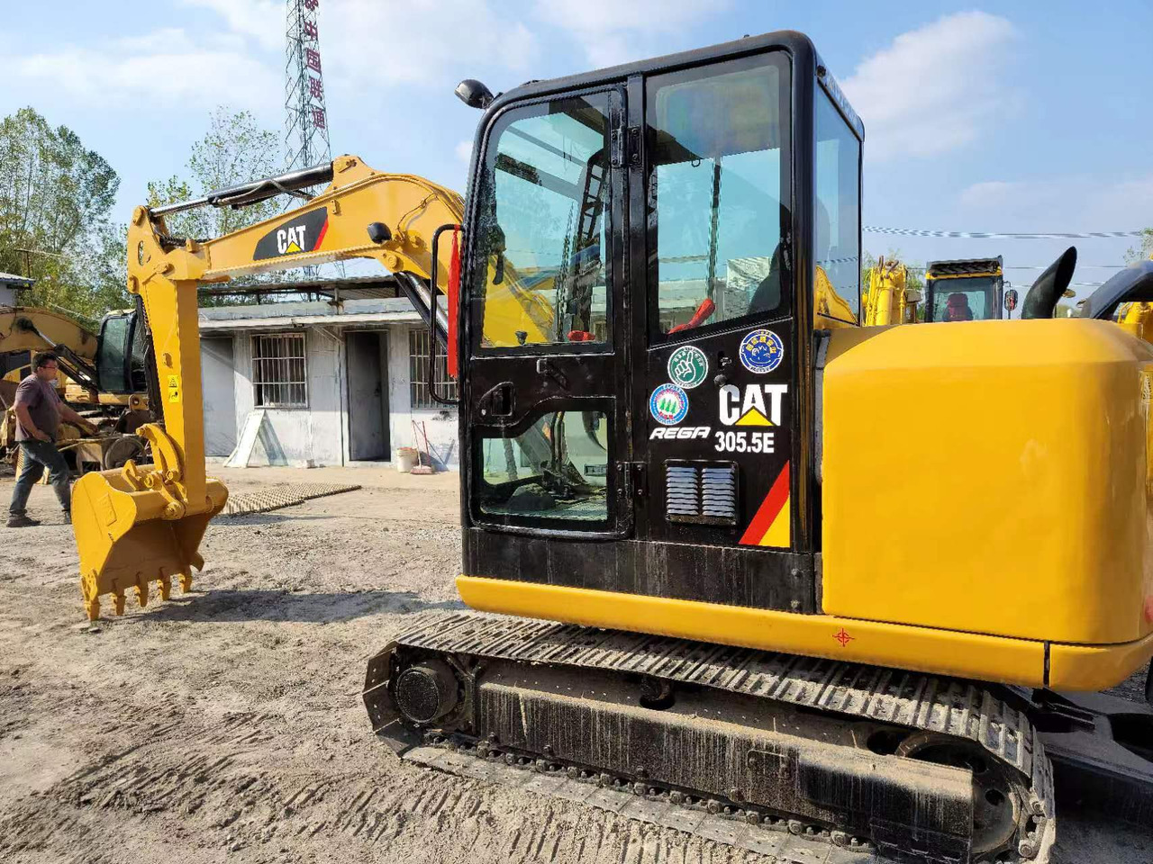 Caterpiller 305.5E - Excavadora de cadenas: foto 1 Caterpiller 305.5E - Excavadora de cadenas: foto 1