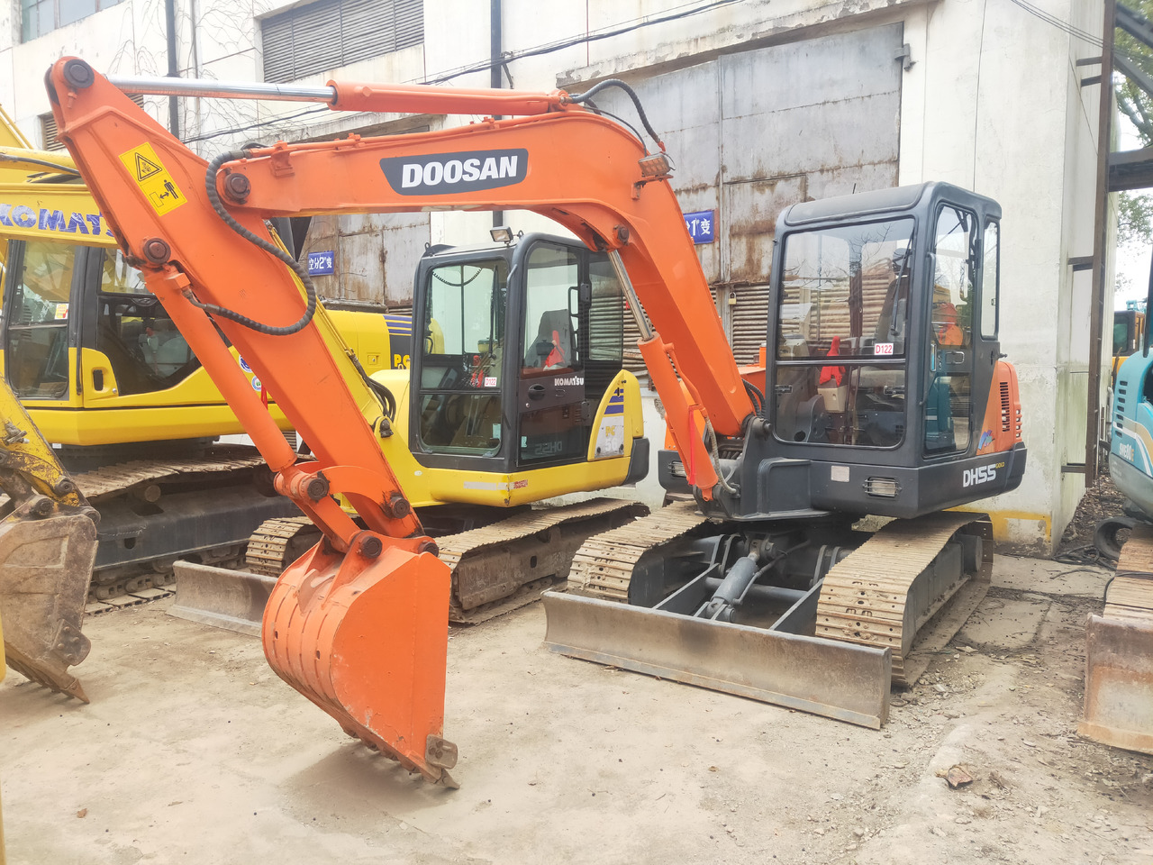 DOOSAN Mini Excavator DH5550 - Miniexcavadora: foto 1 DOOSAN Mini Excavator DH5550 - Miniexcavadora: foto 1