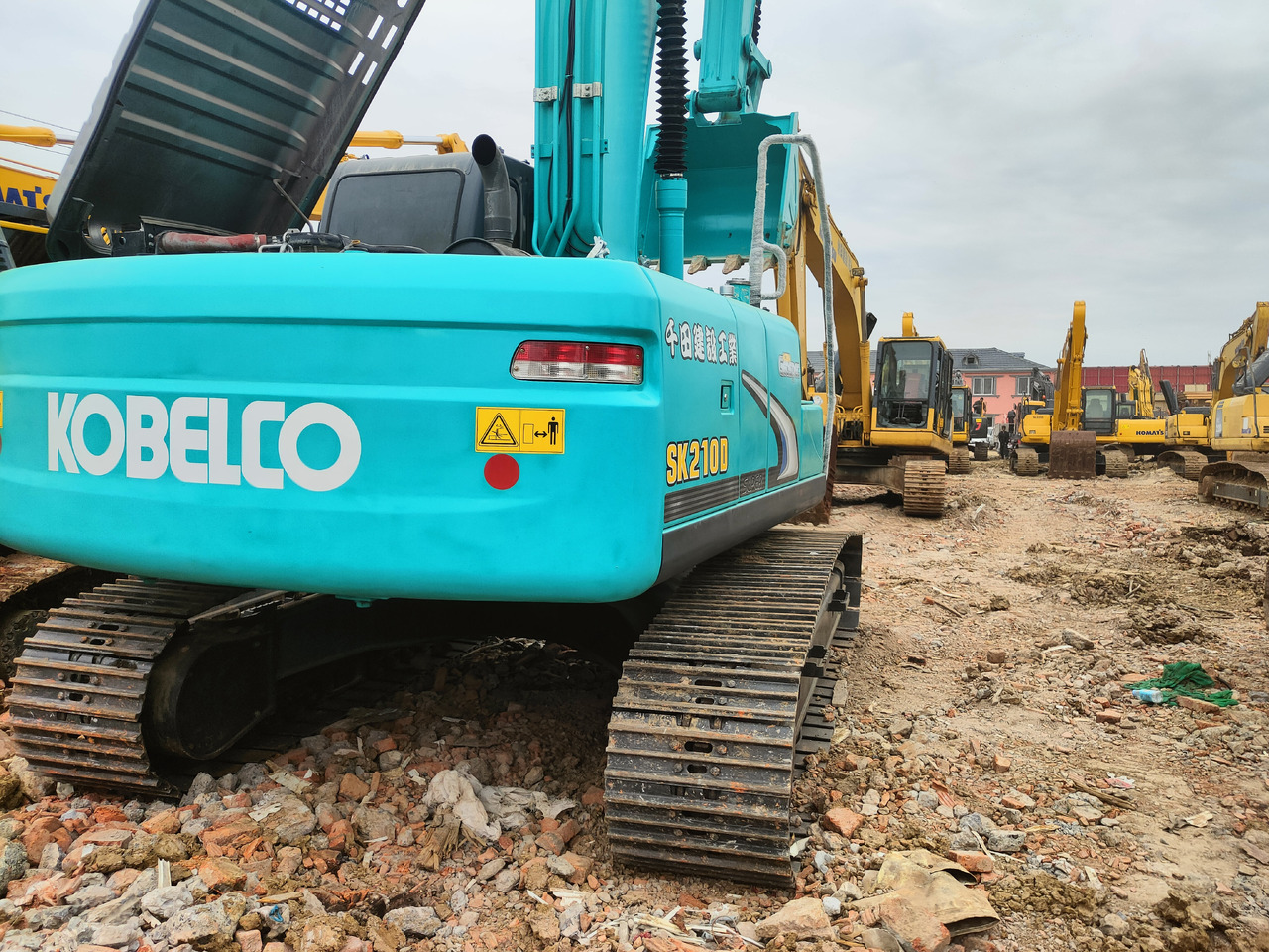 KOBELCO SK210D - Excavadora de cadenas: foto 3 KOBELCO SK210D - Excavadora de cadenas: foto 3