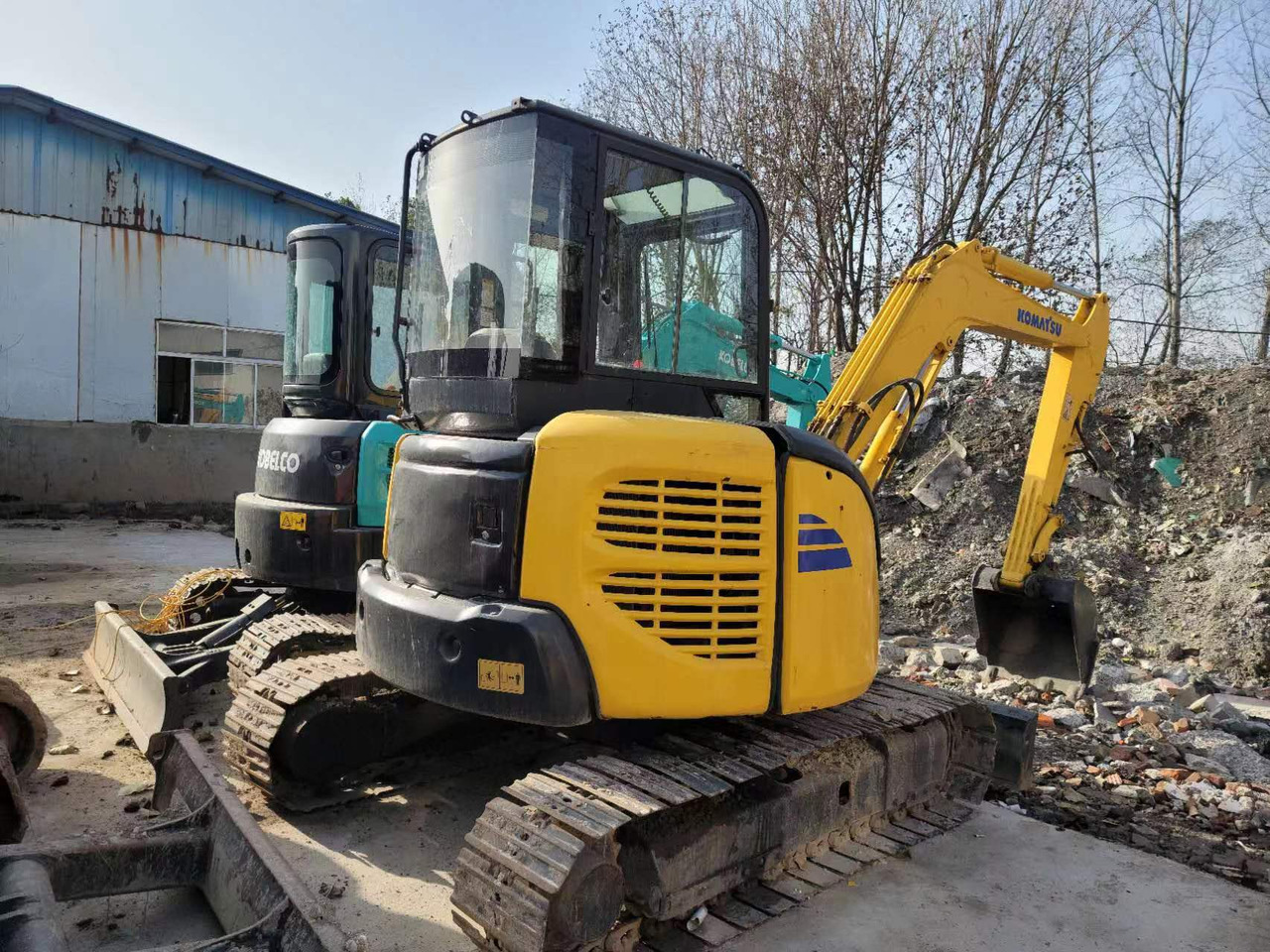 KOMATSU PC55EPA - Excavadora de cadenas: foto 1 KOMATSU PC55EPA - Excavadora de cadenas: foto 1