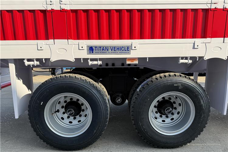 TITAN 2 Axle Fence Cargo Trailer with Bogie Suspension for Sale In Zimbabwe - Semirremolque transporte de ganado: foto 3 TITAN 2 Axle Fence Cargo Trailer with Bogie Suspension for Sale In Zimbabwe - Semirremolque transporte de ganado: foto 3