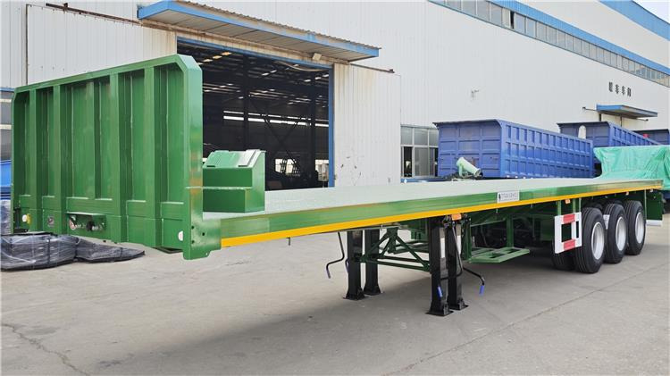TITAN 2025 New 3 Axle Flatbed Trailer for Sale In Guyana - Semirremolque chasis: foto 2 TITAN 2025 New 3 Axle Flatbed Trailer for Sale In Guyana - Semirremolque chasis: foto 2
