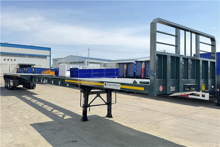 TITAN 3 Axle 40ft Extendable Flatbed Trailer for Sale In Argentina - Semirremolque plataforma/ Caja abierta: foto 4 TITAN 3 Axle 40ft Extendable Flatbed Trailer for Sale In Argentina - Semirremolque plataforma/ Caja abierta: foto 4