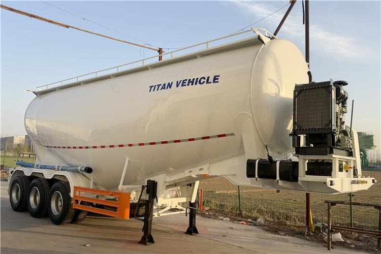 TITAN 3 Axle 50 Ton Dry Bulker Cement Tanker Trailer for Sale In Saudi Arabia - Semirremolque silo: foto 3 TITAN 3 Axle 50 Ton Dry Bulker Cement Tanker Trailer for Sale In Saudi Arabia - Semirremolque silo: foto 3