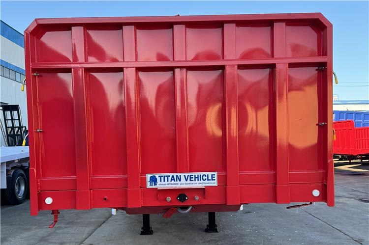 TITAN 3 Axle Drop Side Trailer for Sale In Zimbabwe - Semirremolque plataforma/ Caja abierta: foto 4 TITAN 3 Axle Drop Side Trailer for Sale In Zimbabwe - Semirremolque plataforma/ Caja abierta: foto 4