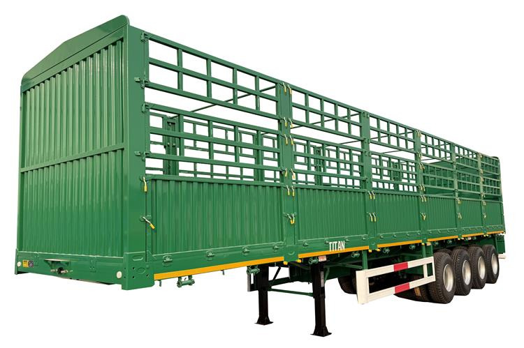 TITAN 4 Axle 80 Ton Livestock Semi Trailer for Sale In Sudan - Semirremolque transporte de ganado: foto 4 TITAN 4 Axle 80 Ton Livestock Semi Trailer for Sale In Sudan - Semirremolque transporte de ganado: foto 4