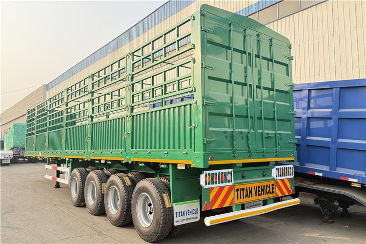 TITAN 4 Axle 80 Ton Livestock Semi Trailer for Sale In Sudan - Semirremolque transporte de ganado: foto 2 TITAN 4 Axle 80 Ton Livestock Semi Trailer for Sale In Sudan - Semirremolque transporte de ganado: foto 2
