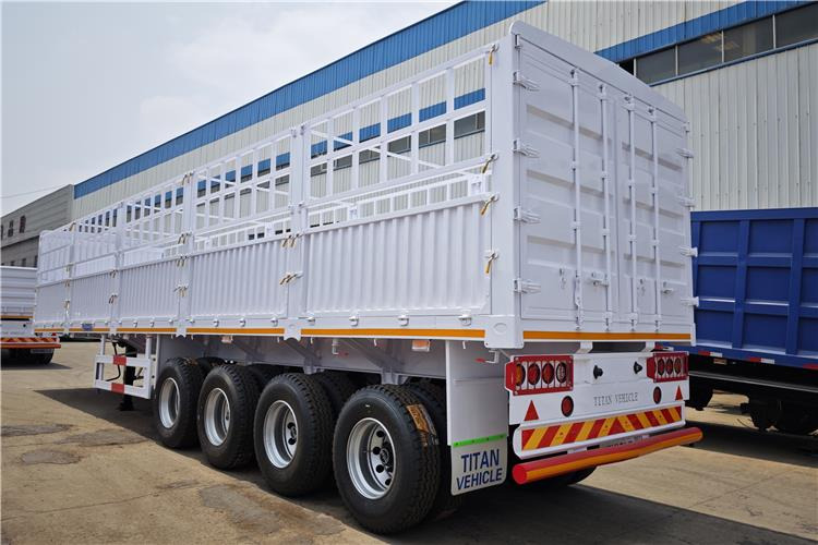 TITAN 4 Axle Livestock Truck Trailer for Sale In Guam - Semirremolque transporte de ganado: foto 2 TITAN 4 Axle Livestock Truck Trailer for Sale In Guam - Semirremolque transporte de ganado: foto 2