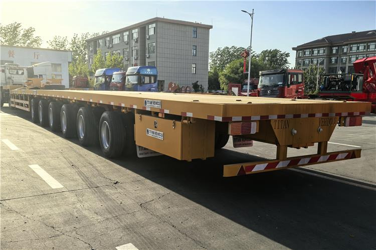 TITAN 6 Axle 62m Extendable Trailer for Sale In Ghana - Semirremolque plataforma/ Caja abierta: foto 2 TITAN 6 Axle 62m Extendable Trailer for Sale In Ghana - Semirremolque plataforma/ Caja abierta: foto 2