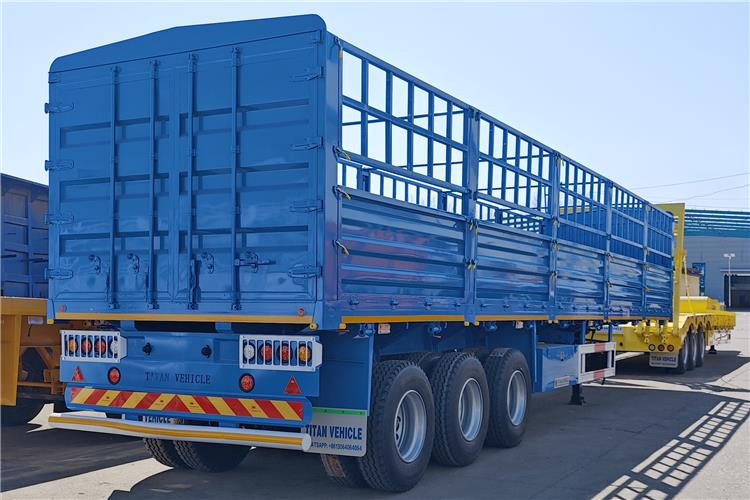 TITAN 60 Ton Fence Cargo Semi Trailer for Sale in Tanzania - Semirremolque transporte de ganado: foto 1 TITAN 60 Ton Fence Cargo Semi Trailer for Sale in Tanzania - Semirremolque transporte de ganado: foto 1