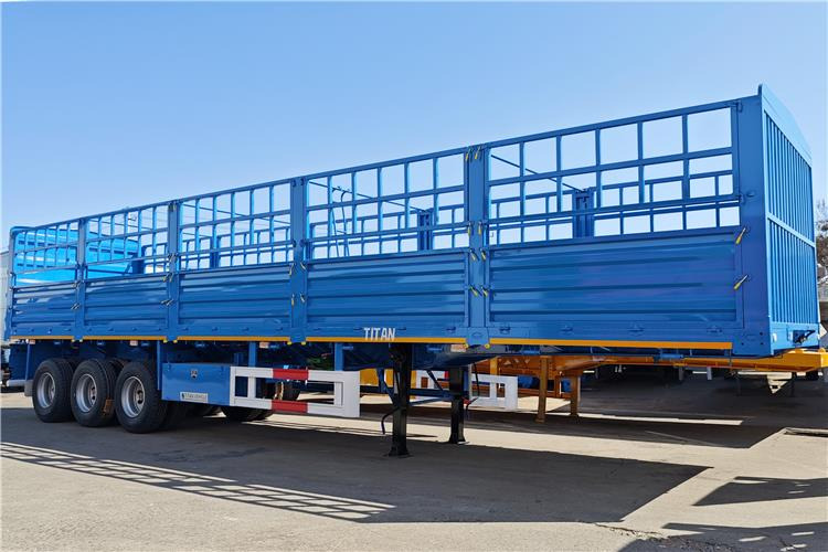 TITAN 60 Ton Fence Cargo Semi Trailer for Sale in Tanzania - Semirremolque transporte de ganado: foto 2 TITAN 60 Ton Fence Cargo Semi Trailer for Sale in Tanzania - Semirremolque transporte de ganado: foto 2