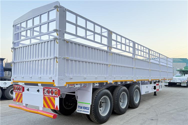 TITAN 80 Ton Fence Cargo Trailer for Sale In Mali - Semirremolque transporte de ganado: foto 1 TITAN 80 Ton Fence Cargo Trailer for Sale In Mali - Semirremolque transporte de ganado: foto 1