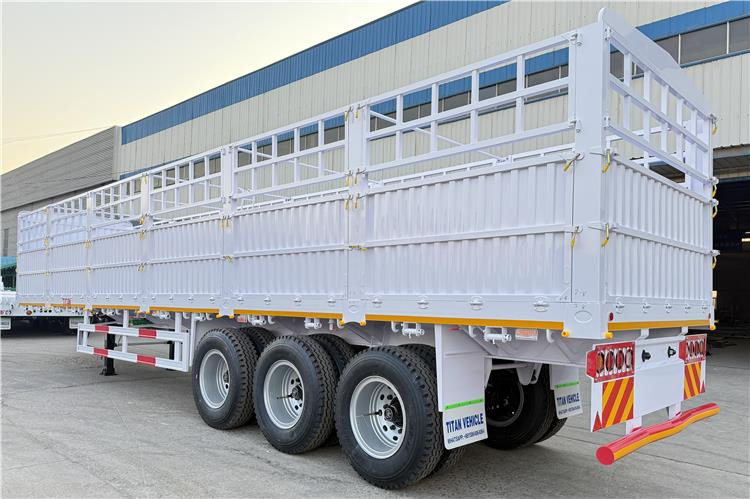 TITAN 80 Ton Fence Cargo Trailer for Sale In Mali - Semirremolque transporte de ganado: foto 3 TITAN 80 Ton Fence Cargo Trailer for Sale In Mali - Semirremolque transporte de ganado: foto 3
