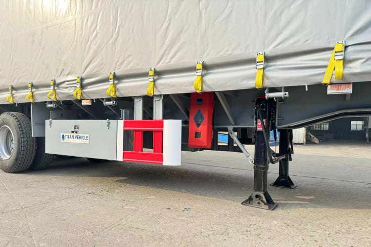 TITAN Curtain Trailer for Sale in Tanzania - Semirremolque lona: foto 5 TITAN Curtain Trailer for Sale in Tanzania - Semirremolque lona: foto 5