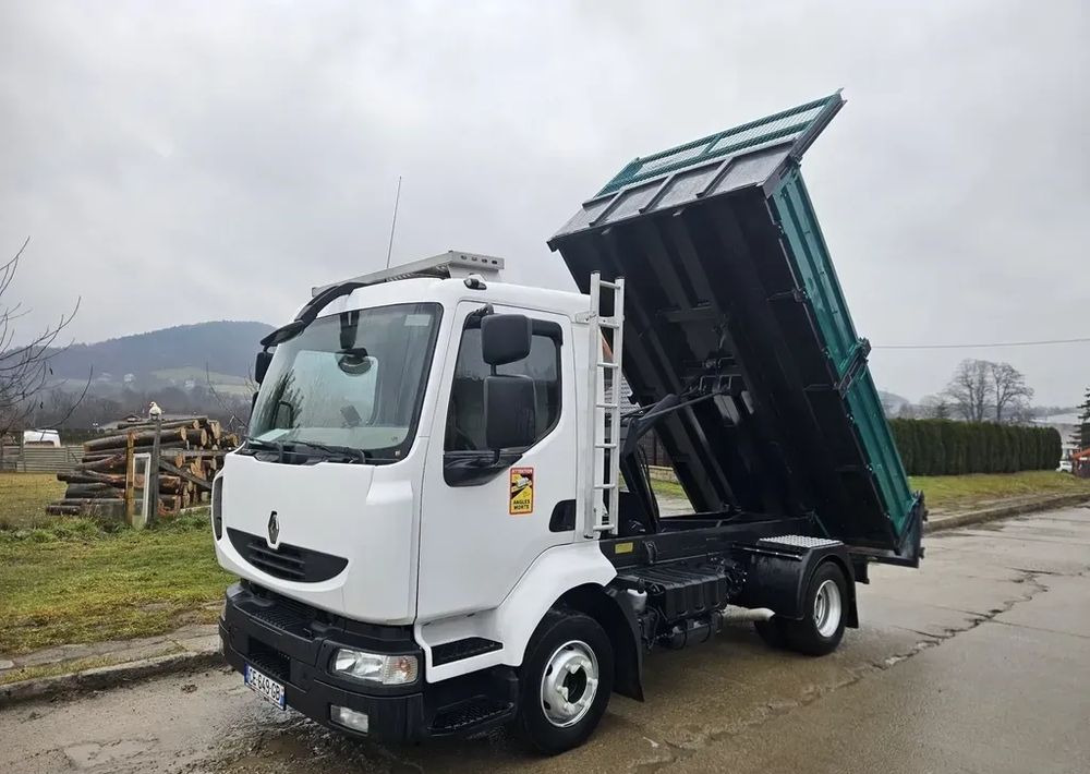 Renault Midlum 220 Dxi wywrot wywrotka kiper blokada - Camión volquete: foto 1 Renault Midlum 220 Dxi wywrot wywrotka kiper blokada - Camión volquete: foto 1