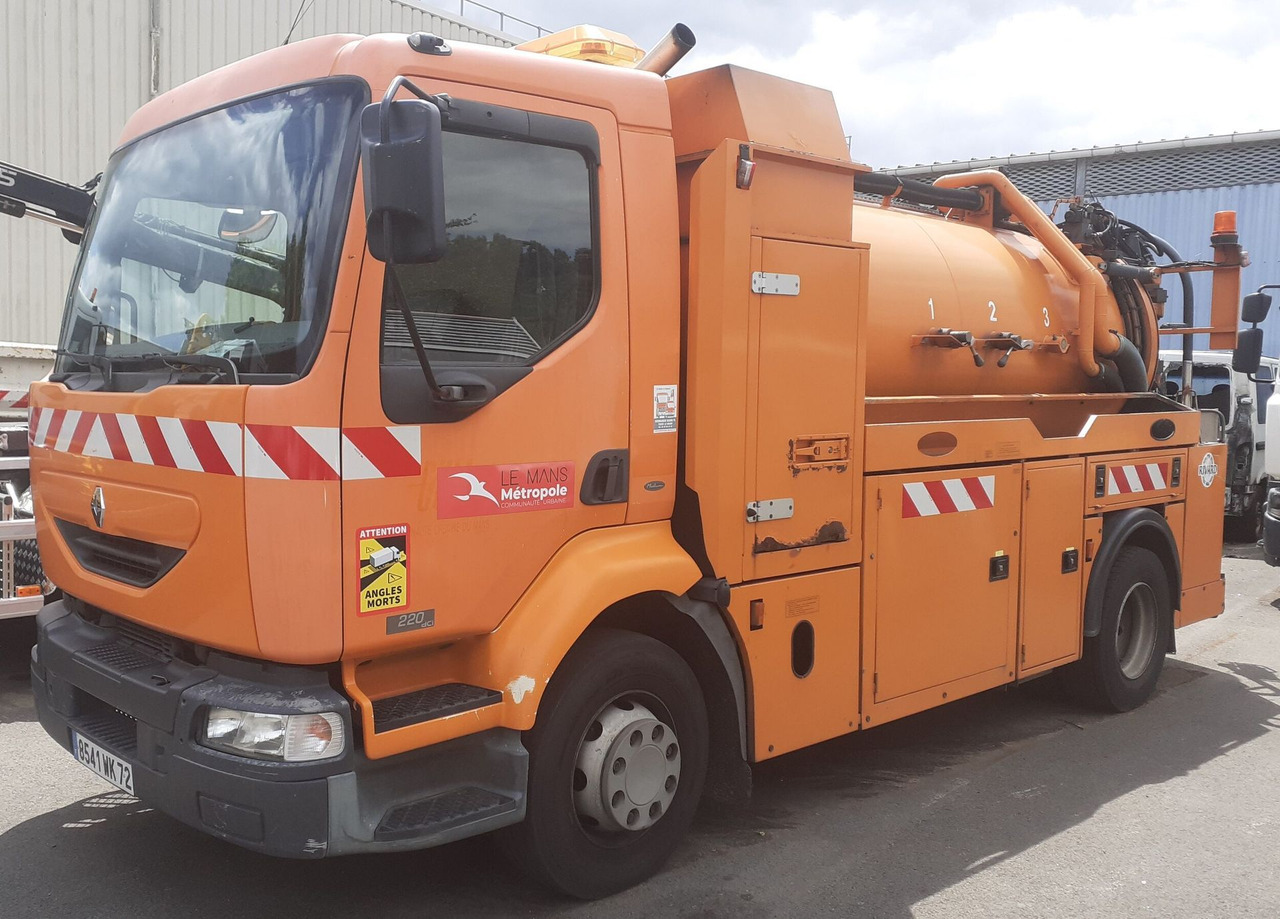 8541-WF-72 - Camion cureuse Renault - Limpieza de alcantarillado: foto 1 8541-WF-72 - Camion cureuse Renault - Limpieza de alcantarillado: foto 1