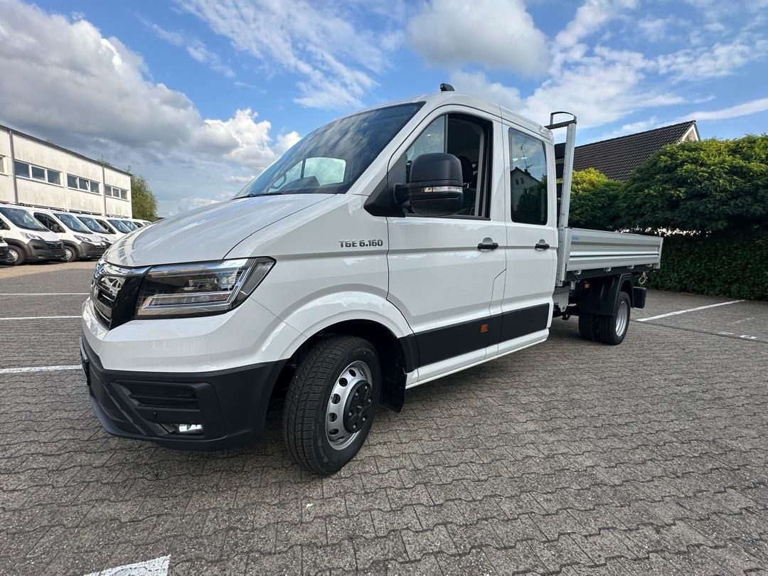 MAN TGE 3 6.160 Doka L4 3-Seitenkipper Klima-Navi-AHK - Camión volquete: foto 2 MAN TGE 3 6.160 Doka L4 3-Seitenkipper Klima-Navi-AHK - Camión volquete: foto 2
