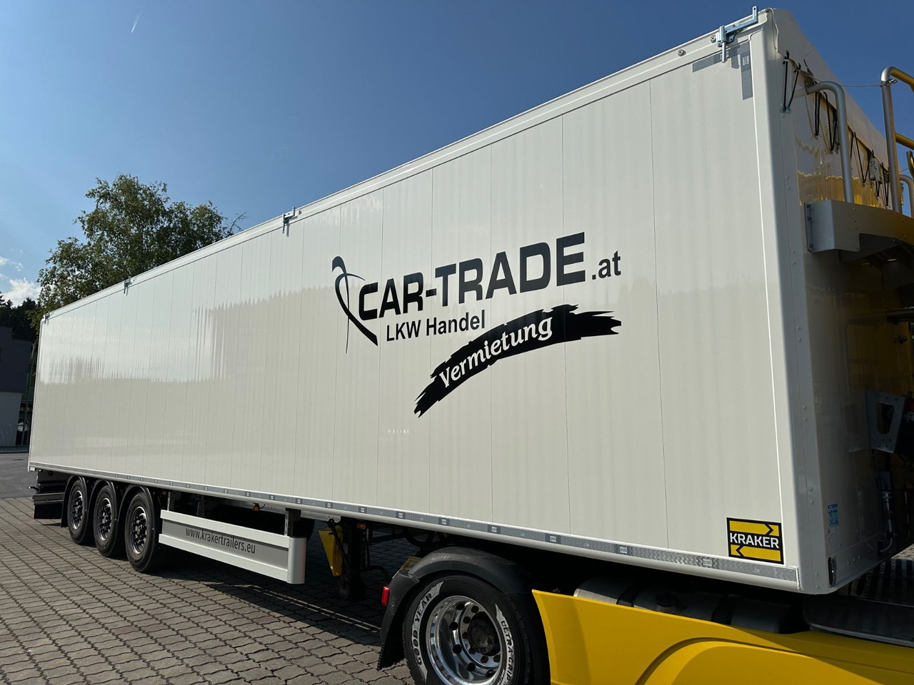 Kraker CF-200ZL Lift 92m³ Müllplane - Semirremolque piso movil: foto 2 Kraker CF-200ZL Lift 92m³ Müllplane - Semirremolque piso movil: foto 2