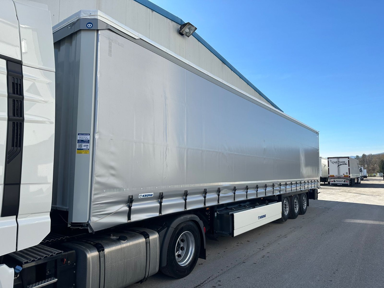Krone SDP27 Lift/Pal-Kast/Alulatten Krone SDP27 Lift/Pal-Kast/Alulatten 5STK - Semirremolque lona: foto 1 Krone SDP27 Lift/Pal-Kast/Alulatten Krone SDP27 Lift/Pal-Kast/Alulatten 5STK - Semirremolque lona: foto 1