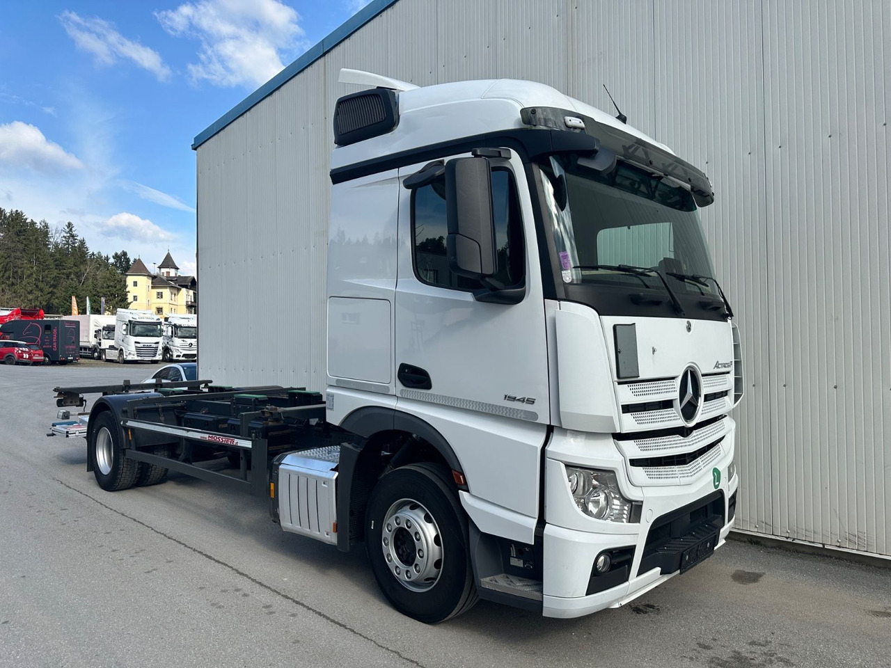 Mercedes-Benz Actros 1945 Standard 2T LBW - Camión portacontenedore/ Intercambiable: foto 2 Mercedes-Benz Actros 1945 Standard 2T LBW - Camión portacontenedore/ Intercambiable: foto 2
