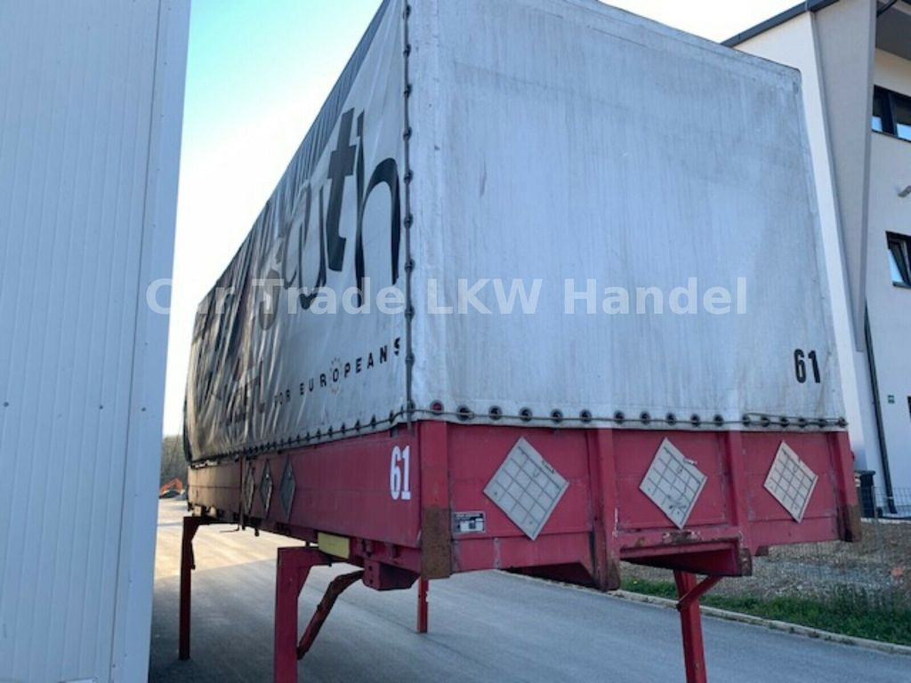 Mercedes-Benz WAP 7,45m Bordwand und Schiebenplane 10Stk. - Camión portacontenedore/ Intercambiable: foto 4 Mercedes-Benz WAP 7,45m Bordwand und Schiebenplane 10Stk. - Camión portacontenedore/ Intercambiable: foto 4