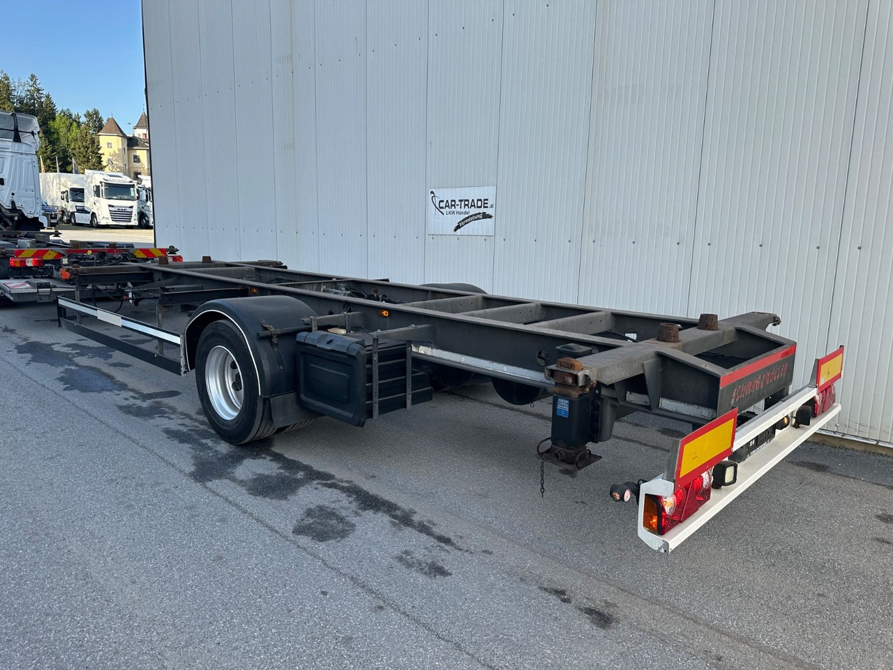 Schwarzmüller S1 11Tonnen - Remolque portacontenedore/ Intercambiable: foto 4 Schwarzmüller S1 11Tonnen - Remolque portacontenedore/ Intercambiable: foto 4