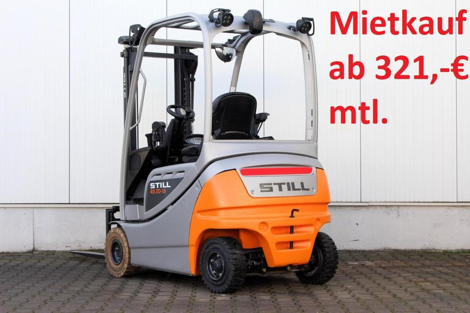 STILL RX20-16P - 2017 - 1600kg - Carretilla elevadora eléctrica: foto 1 STILL RX20-16P - 2017 - 1600kg - Carretilla elevadora eléctrica: foto 1