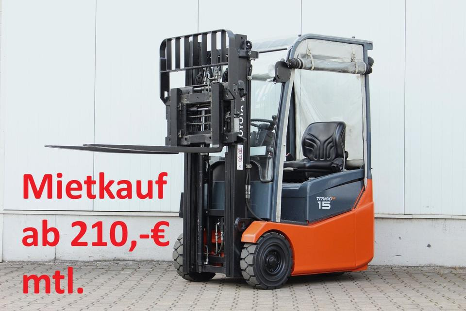 TOYOTA 7FBEST15 Zinkenverstellung - Carretilla elevadora eléctrica: foto 1 TOYOTA 7FBEST15 Zinkenverstellung - Carretilla elevadora eléctrica: foto 1