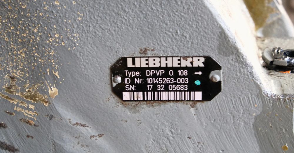 Pompa liebherr,R906,R914C,R916,R924,R926,R934,R944 DPVP 0 108 np koparki R926 ,R934C - Hidráulica: foto 2 Pompa liebherr,R906,R914C,R916,R924,R926,R934,R944 DPVP 0 108 np koparki R926 ,R934C - Hidráulica: foto 2