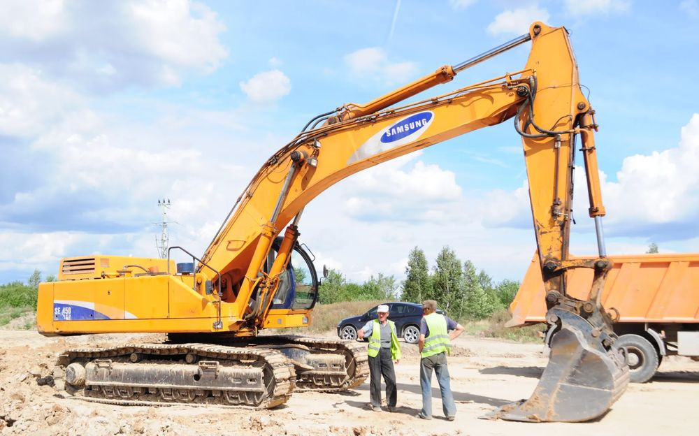 Zwolnica koparki Samsung SE 450 LC - Excavadora de cadenas: foto 3 Zwolnica koparki Samsung SE 450 LC - Excavadora de cadenas: foto 3