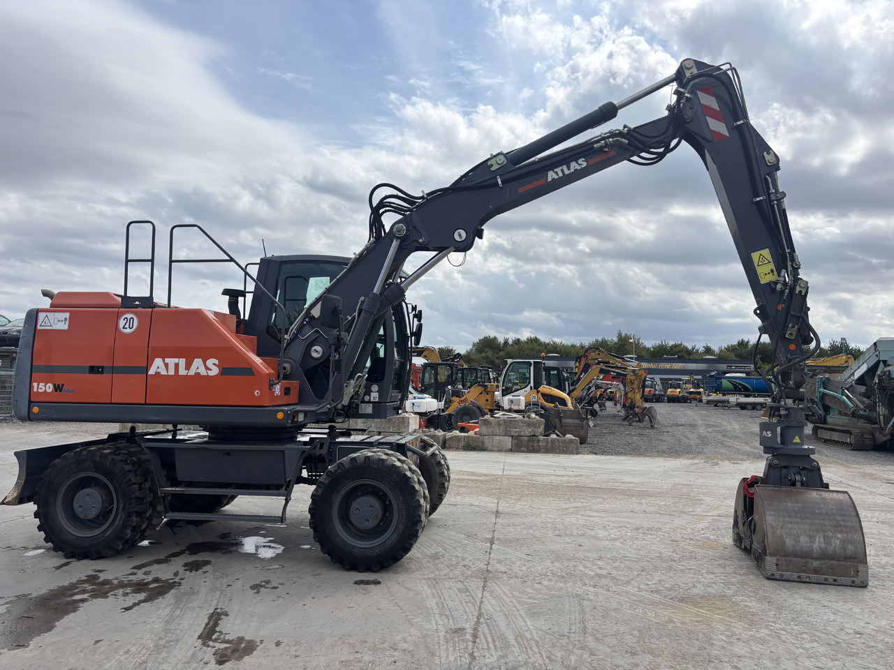ATLAS 150 W - Excavadora de ruedas: foto 3 ATLAS 150 W - Excavadora de ruedas: foto 3