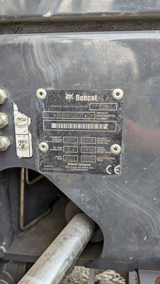 BOBCAT E 26 - Miniexcavadora: foto 5 BOBCAT E 26 - Miniexcavadora: foto 5
