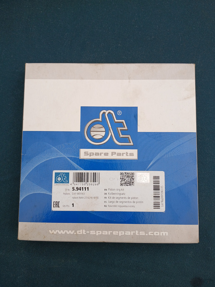 DT Piston rings 594111 for Daf - Pistones/ Anillos/ Bujes: foto 1 DT Piston rings 594111 for Daf - Pistones/ Anillos/ Bujes: foto 1