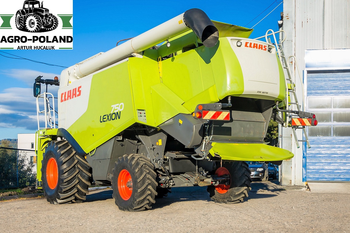 CLAAS LEXION 750 - 2012 ROK - 1650 h - 7.5 M - Cosechadora de granos: foto 5 CLAAS LEXION 750 - 2012 ROK - 1650 h - 7.5 M - Cosechadora de granos: foto 5