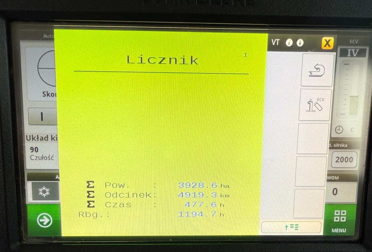 HORSCH SPRINTER 8 SW - 2014 ROK - 1194 H / 3928 HA - NAWOŻENIE - MiniDrill - Combinado de siembra: foto 2 HORSCH SPRINTER 8 SW - 2014 ROK - 1194 H / 3928 HA - NAWOŻENIE - MiniDrill - Combinado de siembra: foto 2