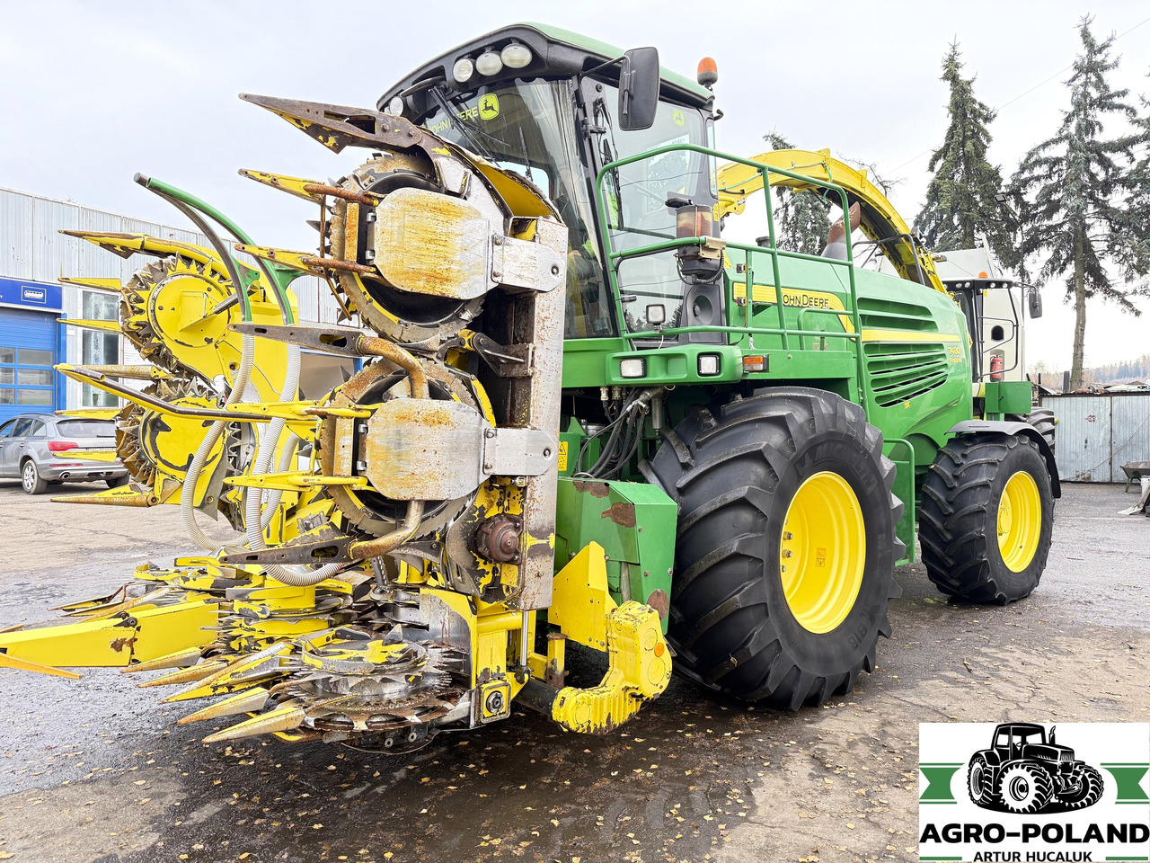 JOHN DEERE 7480 - ProDrive - 4x4 - 2014 rok - Kemper 360 plus - Pickup 630c - 40 km/h - Cosechadora de forraje: foto 2 JOHN DEERE 7480 - ProDrive - 4x4 - 2014 rok - Kemper 360 plus - Pickup 630c - 40 km/h - Cosechadora de forraje: foto 2