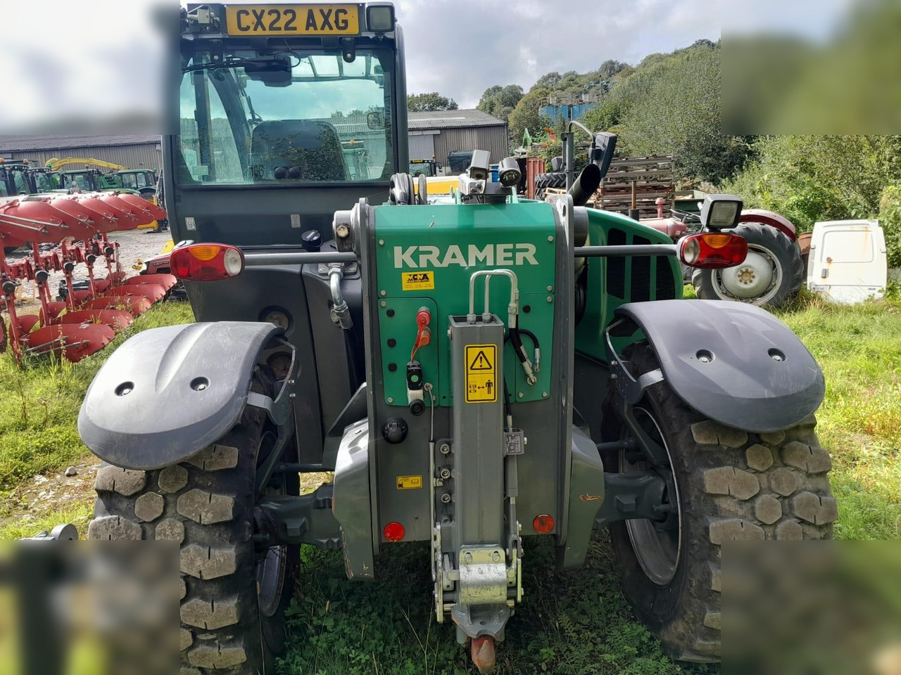 Manipulador telescópico 2022 KRAMER KT356: foto 7