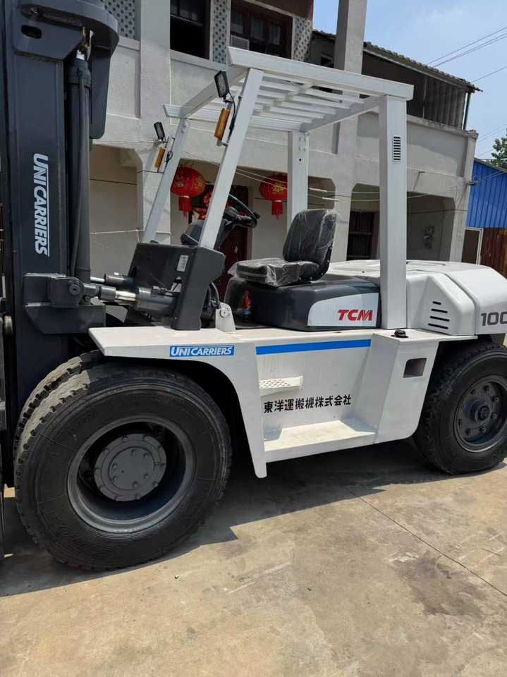 TCM fd100 used 2024 japan brand diesel forklift 10 ton class forklift - Carretilla elevadora diésel: foto 3 TCM fd100 used 2024 japan brand diesel forklift 10 ton class forklift - Carretilla elevadora diésel: foto 3