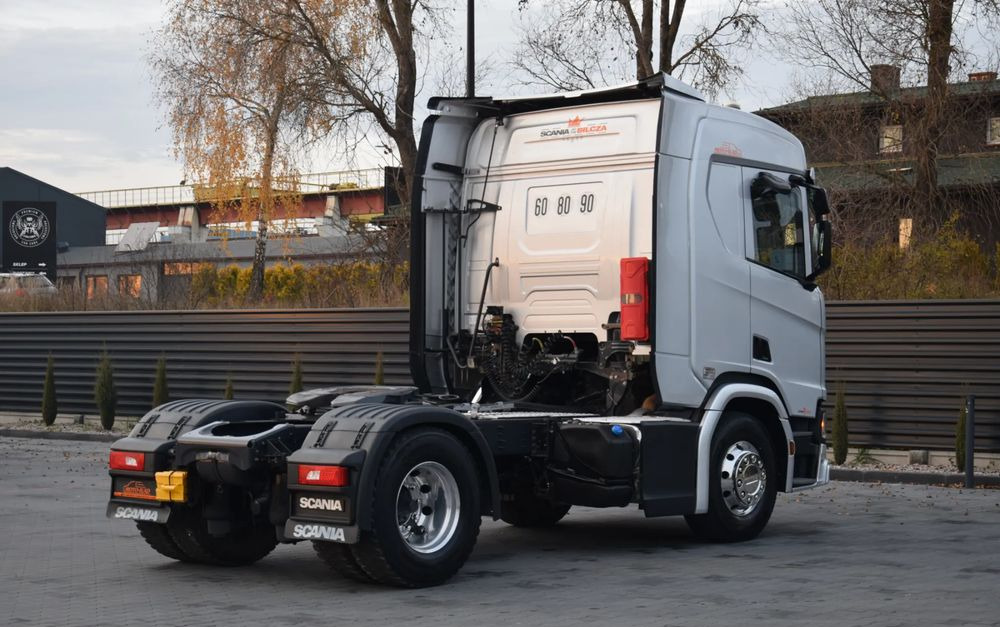 Scania R450 / HYDRAULIKA / RETARDER / ACC / KLIMA / FULL LEDY / ALUFELGI / SERWISOWANA / SPROWADZONA - Cabeza tractora: foto 5 Scania R450 / HYDRAULIKA / RETARDER / ACC / KLIMA / FULL LEDY / ALUFELGI / SERWISOWANA / SPROWADZONA - Cabeza tractora: foto 5