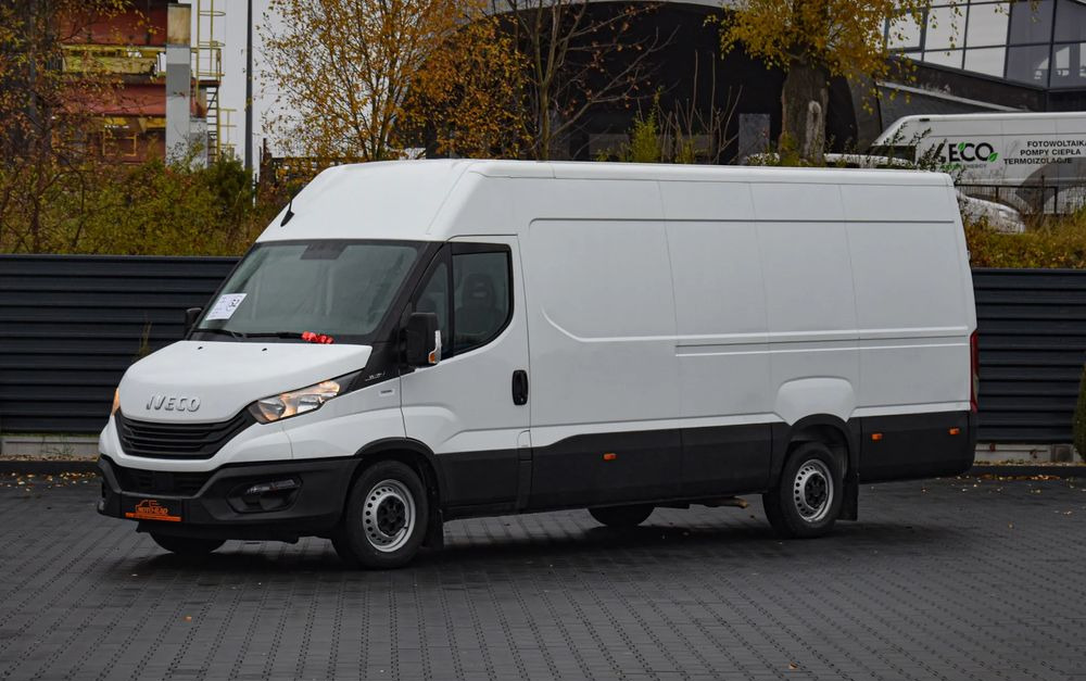 Iveco DAILY MAXI 35S16 / 2.3 - 160 KM / NOWY MODEL / 3 OSOBY / DOSTAWCZE / BLASZAK / KLIMA / CZUJNIKI COFANIA / TRYB CITY-ECO / 2023 / SERWISOWANY / SPROWADZONY Z NIEMIEC - Furgón: foto 1 Iveco DAILY MAXI 35S16 / 2.3 - 160 KM / NOWY MODEL / 3 OSOBY / DOSTAWCZE / BLASZAK / KLIMA / CZUJNIKI COFANIA / TRYB CITY-ECO / 2023 / SERWISOWANY / SPROWADZONY Z NIEMIEC - Furgón: foto 1
