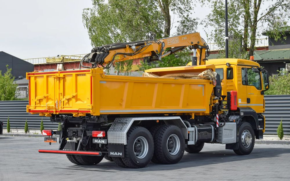 MAN TGS 26.400 / 6x4 / EURO 6 / UDT / HDS FASSI 165 / WYSUW x3 / ROTATOR / CHWYTAK / STEROWANIE RADIOWE / WZMOCNIONA RAMA / WYWROTKA / HYDROBURTA / AUTOMAT / 2017 / NOWE OPONY - 100% / NISKI PRZEBIEG - Camión volquete, Camión grúa: foto 5 MAN TGS 26.400 / 6x4 / EURO 6 / UDT / HDS FASSI 165 / WYSUW x3 / ROTATOR / CHWYTAK / STEROWANIE RADIOWE / WZMOCNIONA RAMA / WYWROTKA / HYDROBURTA / AUTOMAT / 2017 / NOWE OPONY - 100% / NISKI PRZEBIEG - Camión volquete, Camión grúa: foto 5